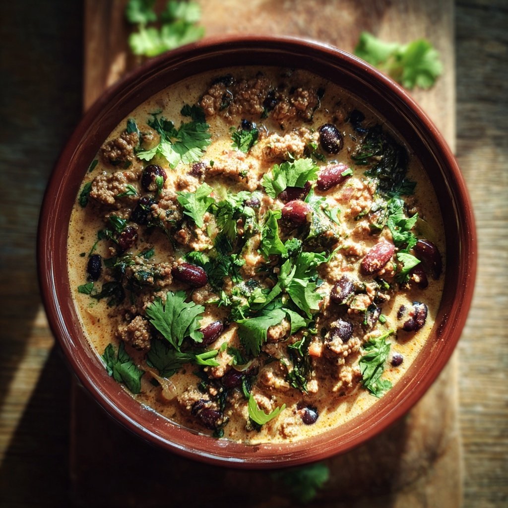 Ground Beef And Bean Dinner Bowl
