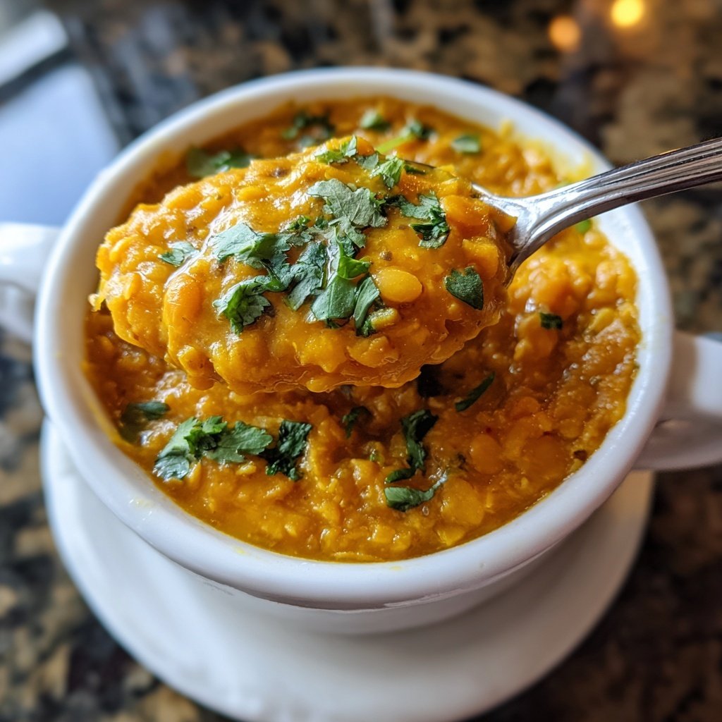 Jamaican Coconut Lentil Curry