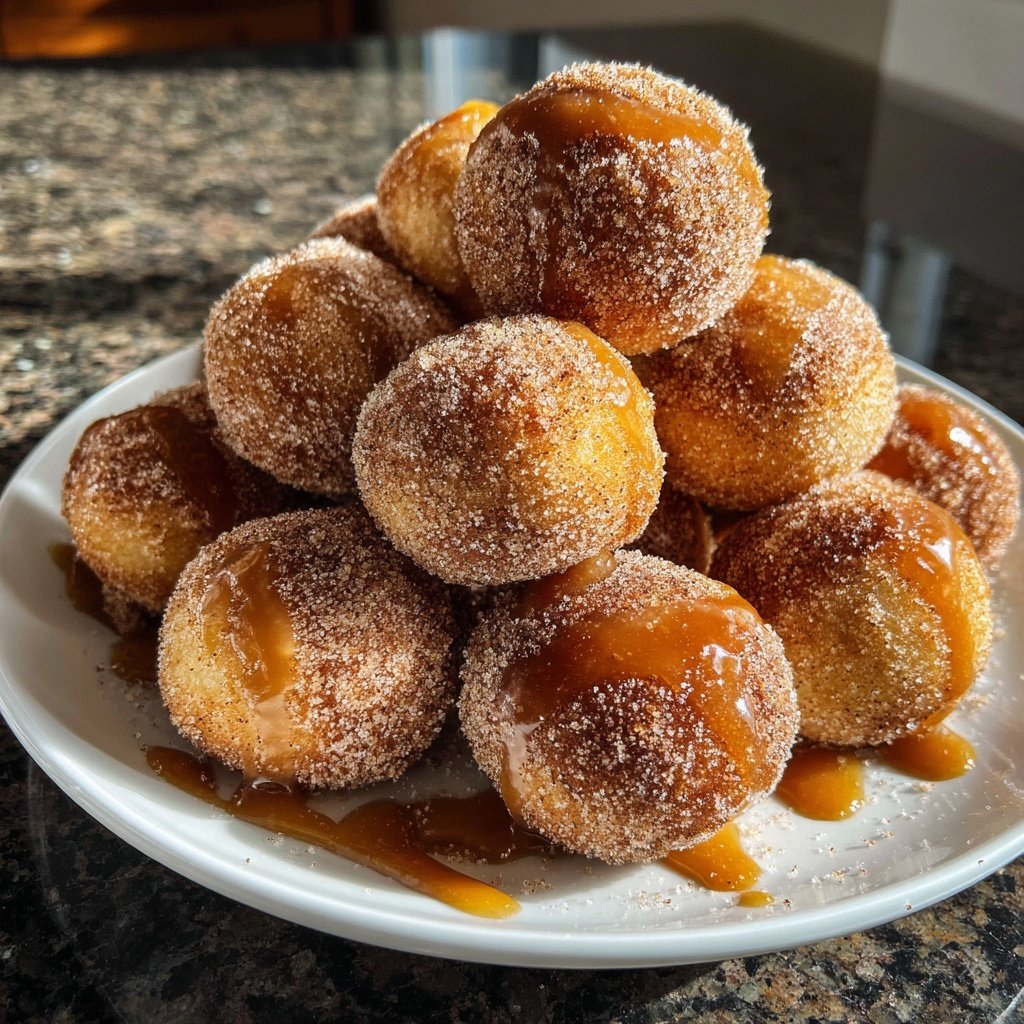 Super Bowl Dessert Cinnamon Sugar Donut Holes