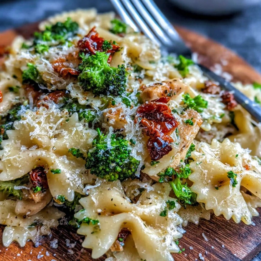 Bow Tie Pasta With Chicken And Broccoli