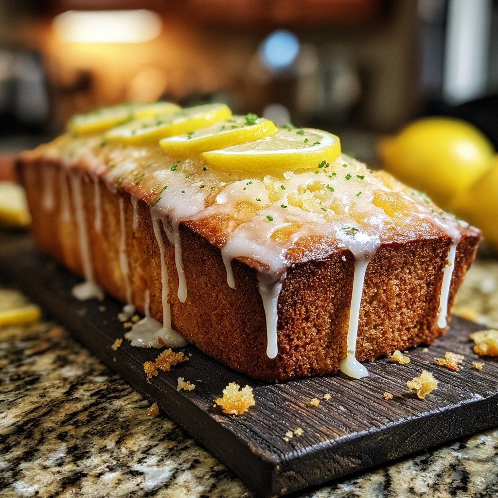 Spring Lemon Pound Cake