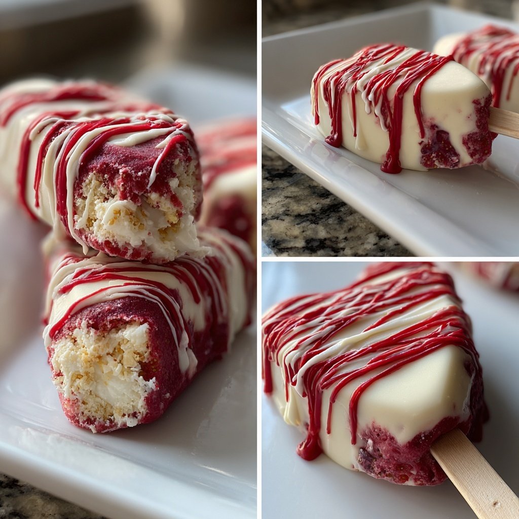 Valentines Snacks Strawberry Cream Pops