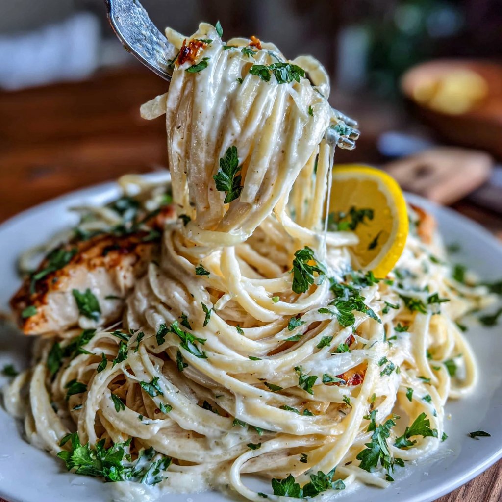 Creamy Lemon Chicken Pasta