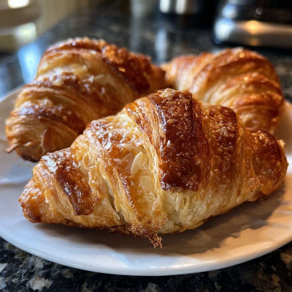 Croissants With Almond Filling