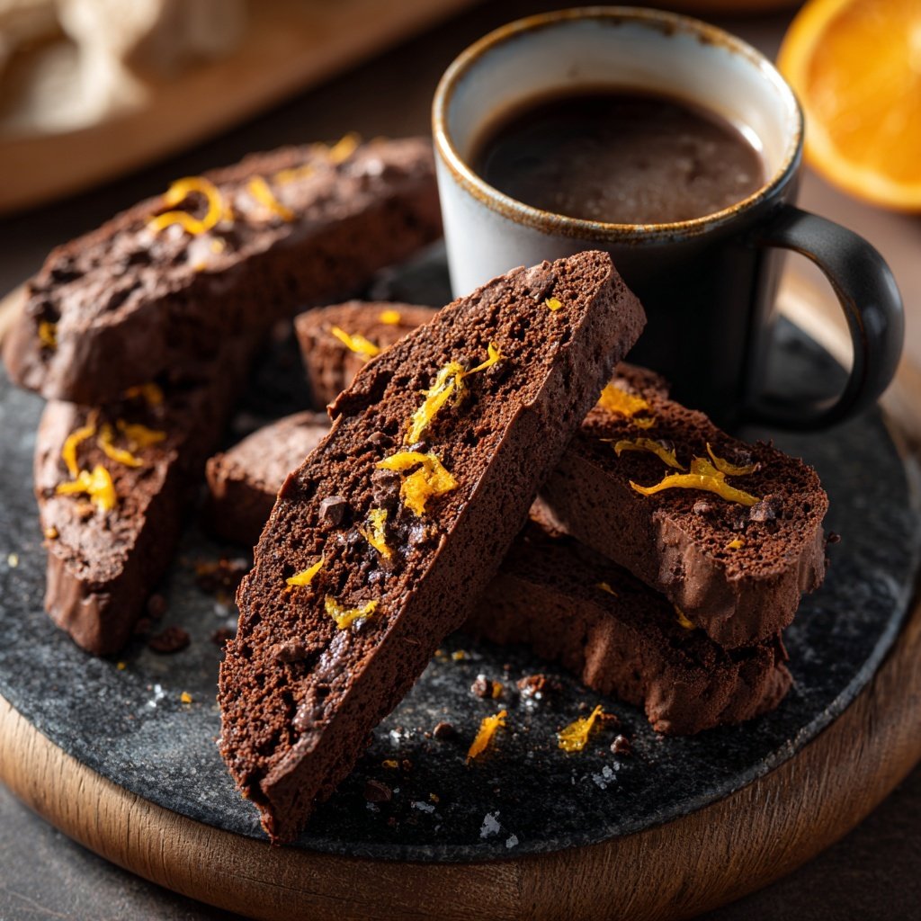Chocolate Orange Biscotti